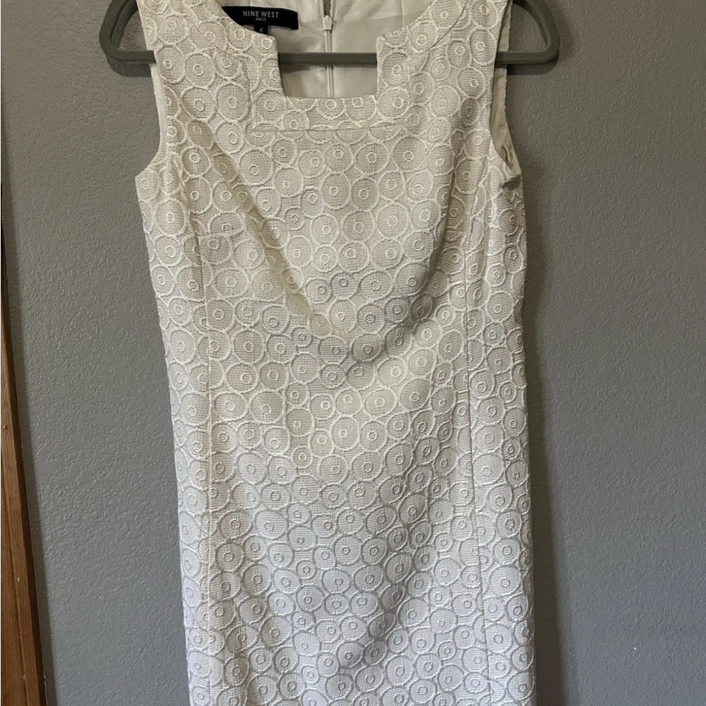 Nine West white dress